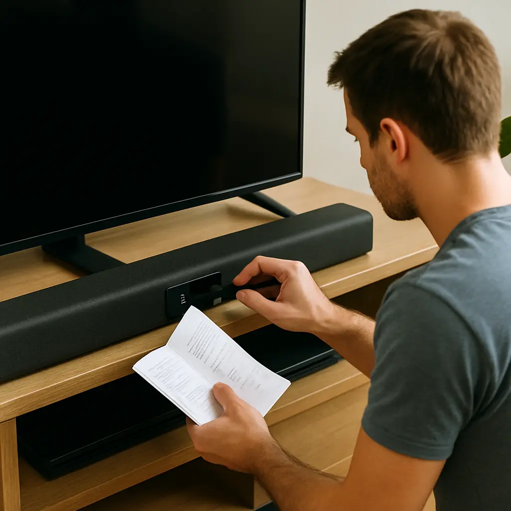 Comment réinitialiser et mettre à jour une barre de son : guide complet par marque (2026)
