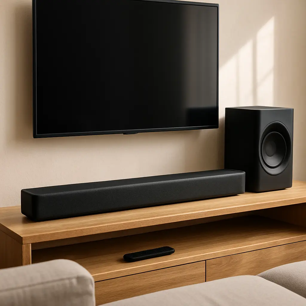 Canaux d’une barre de son : comprendre le 2.0, 2.1, 3.1, 5.1, 7.1 et les configurations Atmos