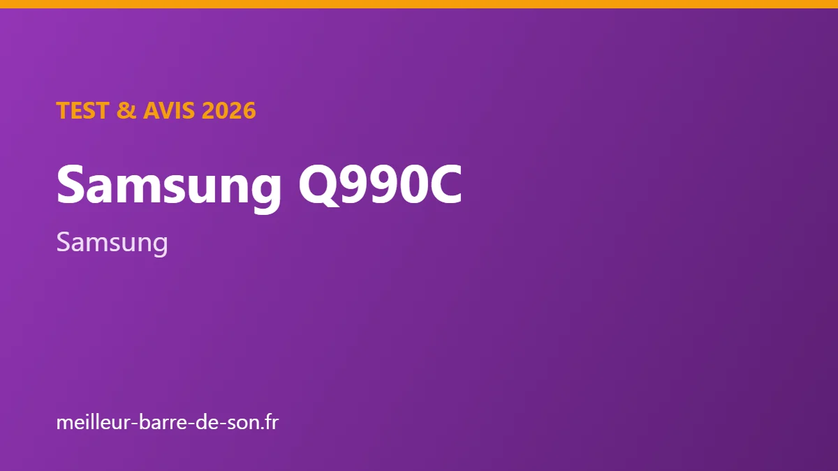 Couverture : Test et avis Samsung Q990C